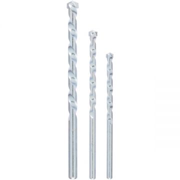 Bosch 2609255458 - Set burghie de zidarie 5-8 mm tija cilindrica 3 bucati