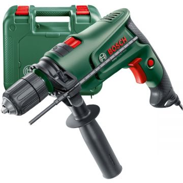 Bosch EasyImpact 600 - Masina de gaurit cu percutie 600 W mandrina rapida 13 mm valiza plastic