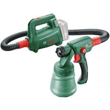 Bosch EasySpray 18V-100 - Pistol de vopsit cu acumulator Li-Ion 18 V - Ah 0.8 l