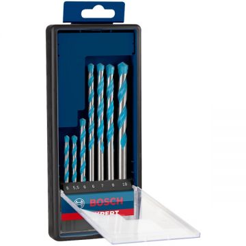 Bosch EXPERT MultiConstruction CYL-9 - Set burghie universale 5-10 mm tija cilindrica 7 bucati