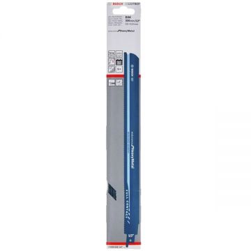 Bosch S 1227 BEF - Set panze fierastrau sabie HCS 300 mm 14+18 dinti/inch dantura 2x2 Tooth Geometry Micro Edge 5 bucati