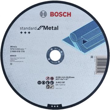 Bosch Standard for Metal - Disc taiere metal 230x22.2x1.9 mm 1 buc