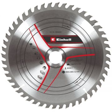 Einhell 49589351 - Panza fierastrau circular lemn 250x30x3.2 mm 48 dinti