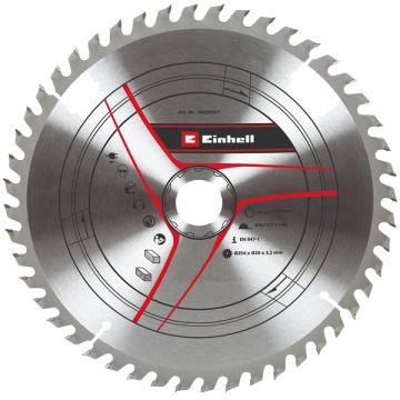 Einhell 49589551 - Panza fierastrau circular lemn 254x30x3.2 mm 48 dinti