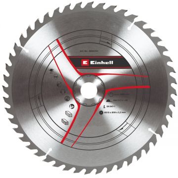 Einhell 49593151 - Panza fierastrau circular lemn 315x30x3.2 mm 48 dinti