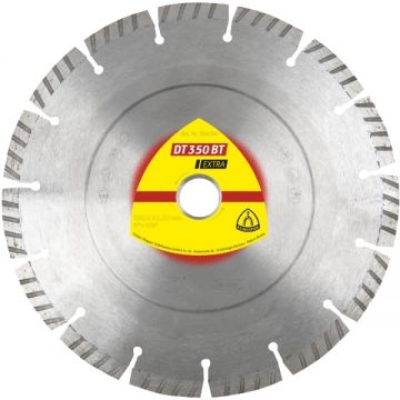 Klingspor DT 350 BT Extra - Disc diamantat de taiere segmentat 115x22.2x2.4 mm taiere uscata