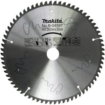 Makita B-04597 - Panza fierastrau circular lemn 260x30x2.3 mm 70 dinti