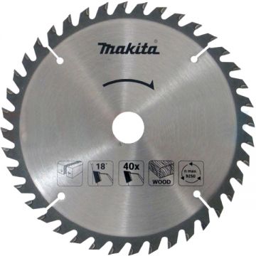 Makita D-52576 - Panza fierastrau circular lemn 165x20x2 mm 40 dinti