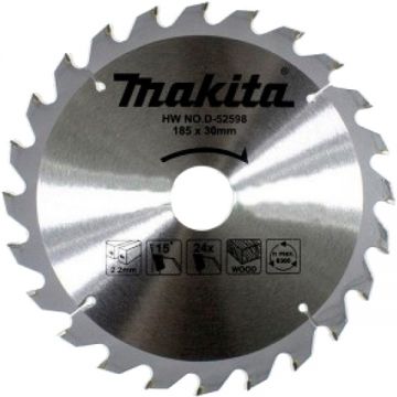 Makita  D-52598 - Panza fierastrau circular lemn 185x30x2.2 mm 24 dinti