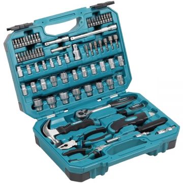 Makita E-10899 - Trusa scule de mana mixta 76 bucati