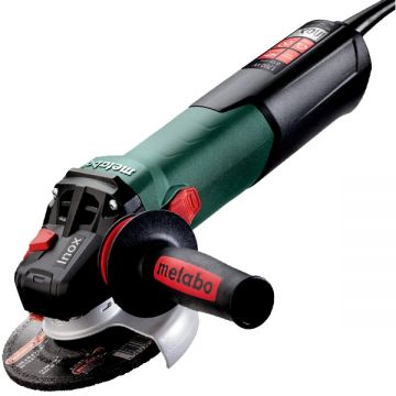 Metabo WEV 17-125 QUICK INOX - Polizor unghiular cu fir 1700 W 125 mm protectie suprasarcina turatie reglabila maner antivibratii pornire lina