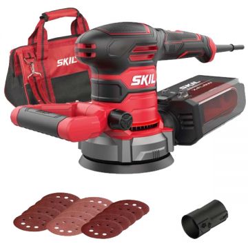 Skil 7480 DA - Slefuitor cu excentric 400 W 125 mm geanta textila accesorii