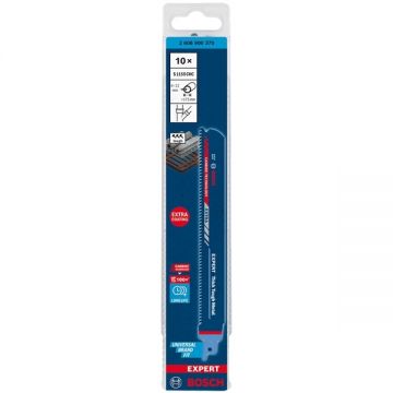 Bosch S 1155 CHC EXPERT - Set panze fierastrau sabie HCS 225 mm 8 dinti/inch dantura standard 10 bucati