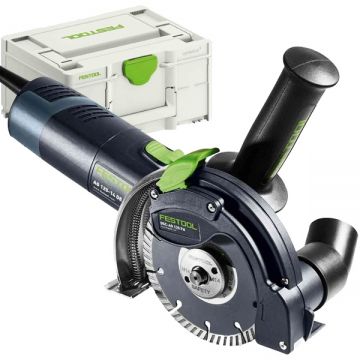 Festool DSC-AG 125 FH-Plus - Masina de taiat cu disc diamantat 1400 W 125 mm valiza speciala