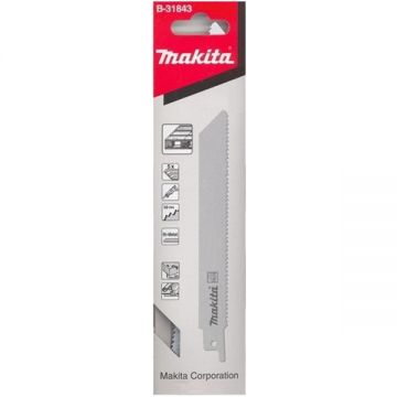 Makita B-31843 - Set panze fierastrau sabie bimetal 152 mm 10 dinti/inch dantura standard 5 bucati