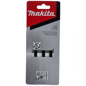 Makita B-61 - Set panze fierastrau pendular tija cu un prag de prindere (T) 105 mm placi gips-carton taiere dreapta fina 3 bucati