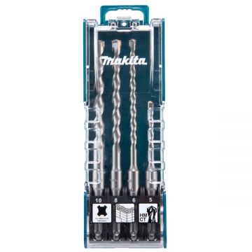 Makita D-74136 - Set burghie SDS-Plus 5-10 mm 4 bucati