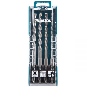 Makita D-74728 - Set burghie SDS-Plus 6.5-12 mm 4 bucati