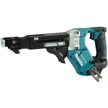 Makita DFR551Z - Masina de insurubat cu banda continua fara acumulatori sau incarcator Li-Ion 18 V - Ah 25-55 mm