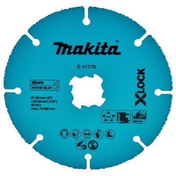 Makita E-11776 - Disc taiere inox 125x22.2x2 mm 1 buc