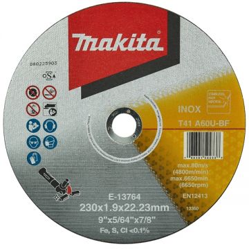 Makita  E-13764 - Disc taiere metal 230x22.2x1.9 mm 1 buc