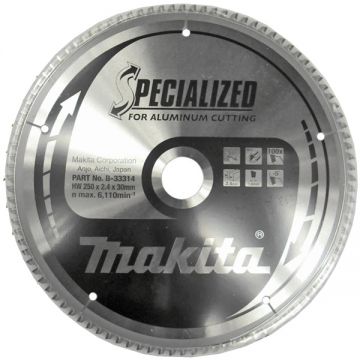 Makita SPECIALIZED - Panza fierastrau circular aluminiu 250x30x2.4 mm 100 dinti