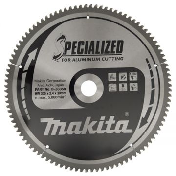 Makita SPECIALIZED - Panza fierastrau circular aluminiu 305x30x2.4 mm 100 dinti