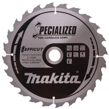 Makita SPECIALIZED - Panza fierastrau circular lemn 270x30x2.15 mm 24 dinti