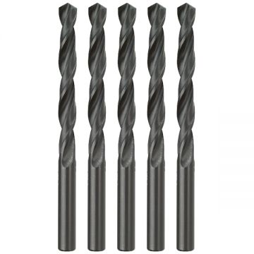 Metabo 627795000 - Set burghie metal HSS-R 10.5 mm tija cilindrica 5 bucati