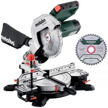 Metabo KS 216 M SET - Fierastrau circular stationar 1350 W 216x30 mm accesorii