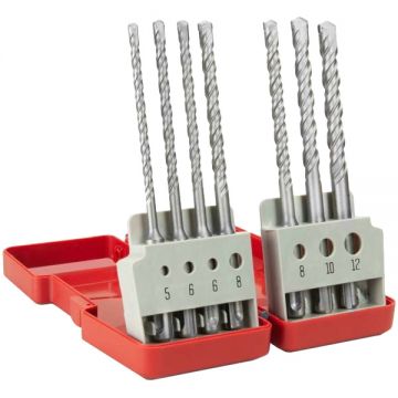 Skil 2610S01157 - Set burghie SDS-Plus 5-12 mm 7 bucati