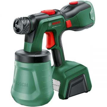 Bosch AdvancedSpray 18V-500 - Pistol de vopsit fara acumulatori si incarcator Li-Ion 18 V - Ah 1.2 l