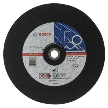 Bosch Expert for Metal - Disc abraziv pentru debitator de metal 350x25.4x2.8 mm