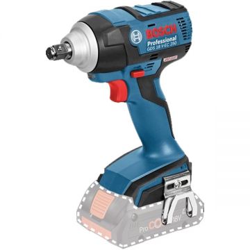 Bosch GDS 18 V-EC 250 - Masina de insurubat cu impact fara acumulatori si incarcator Li-Ion 18 V - Ah patrat 1/2 inch 250 Nm M6-M16