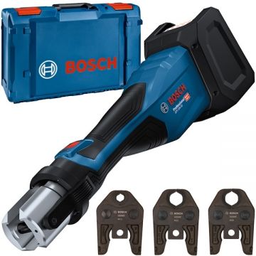 Bosch GPT 18V-32 - Aparat de presare fara acumulatori si incarcator Li-Ion 18 V - Ah 32 kN 54-110 mm valiza speciala accesorii