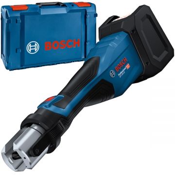 Bosch GPT 18V-32 - Aparat de presare fara acumulatori si incarcator Li-Ion 18 V - Ah 32 kN 54-110 mm valiza speciala