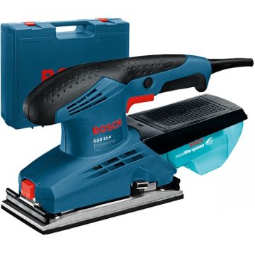 Bosch GSS 23 A - Slefuitor cu vibratii 190 W 182x92 mm valiza plastic