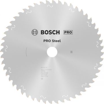 Bosch PRO Steel - Panza fierastrau circular otel 254x25.4x2.2 mm 52 dinti