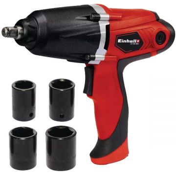 Einhell CC-IW 450 - Masina de insurubat cu impact 450 W 300 Nm - patrat 1/2 inch accesorii