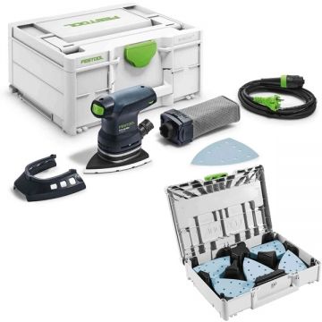 Festool DTS 400 REQ GR-SYS P - Slefuitor delta 250 W 100x150 mm valiza speciala accesorii