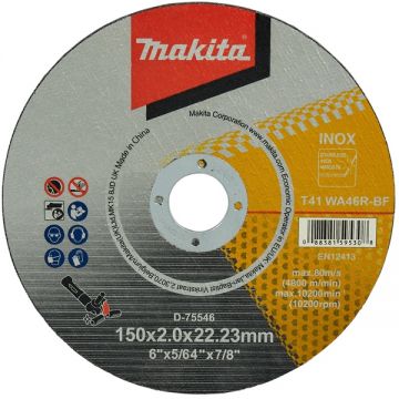 Makita D-75546 - Disc taiere metal 150x22.2x2 mm 1 buc