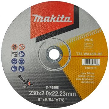 Makita D-75568 - Disc taiere metal 230x22.2x2 mm 1 buc