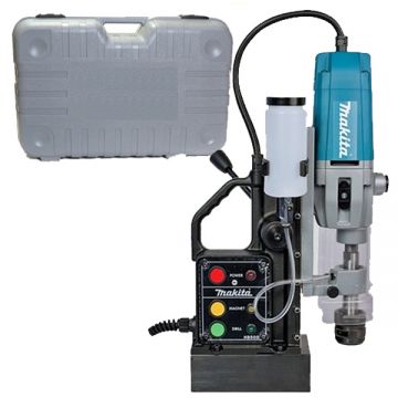 Makita HB500 - Masina de gaurit cu talpa magnetica 1150 W 50 mm - Nm 9300 N Weldon 19 mm valiza plastic