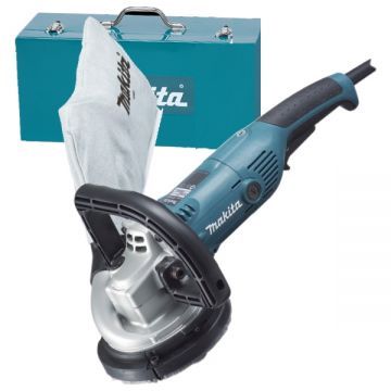 Makita PC5000C - Slefuitor pentru beton 1400 W 125 mm turatie constanta pornire lina valiza speciala