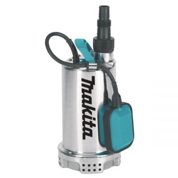 Makita PF0403 - Pompa submersibila de drenaj apa curata 400 W 5 m 120 l/min carcasa inox flotor monofazata