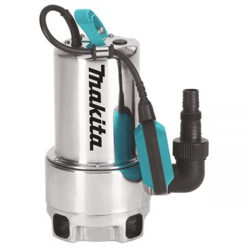 Makita PF0610 - Pompa submersibila de drenaj apa murdara 550 W 5 m 180 l/min carcasa inox flotor monofazata