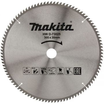 Makita SPECIALIZED - Panza fierastrau circular aluminiu 305x30x2.8 mm 100 dinti