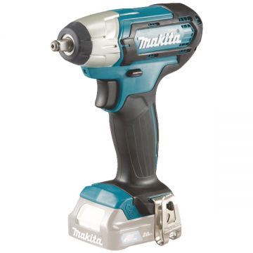 Makita TW140DZ - Masina de insurubat cu impact fara acumulatori si incarcator Li-Ion 10.8 V - Ah patrat 3/8 inch 140 Nm M16