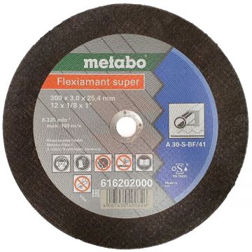 Metabo 616202000 - Disc taiere metal 300x25.4x3 mm 1 buc