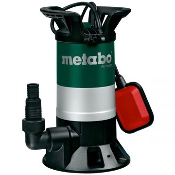 Metabo  PS 15000 S - Pompa submersibila de drenaj apa murdara 850 W 5 m 250 l/min carcasa plastic flotor monofazata